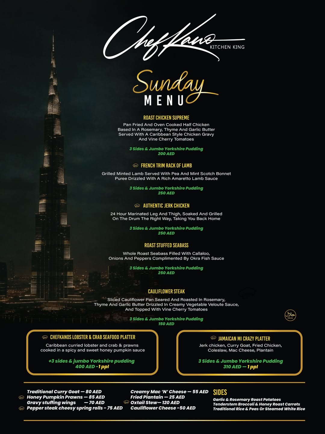 Chef Kano Reggae Reggae Roast