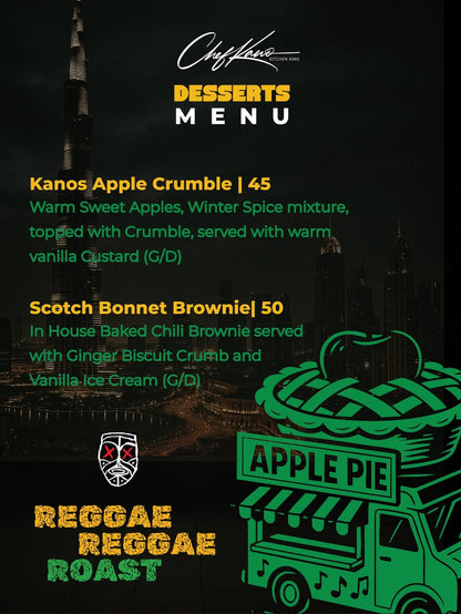 Chef Kano Reggae Reggae Roast